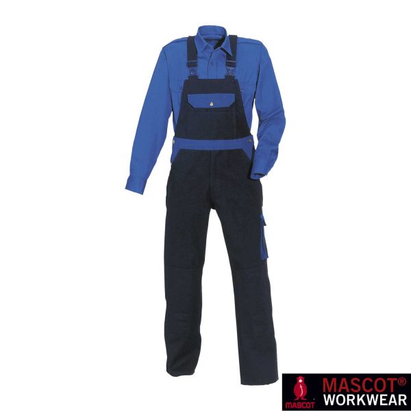 Mascot Latzhose MILANO marine/k-blau Gr. 54 *RP-