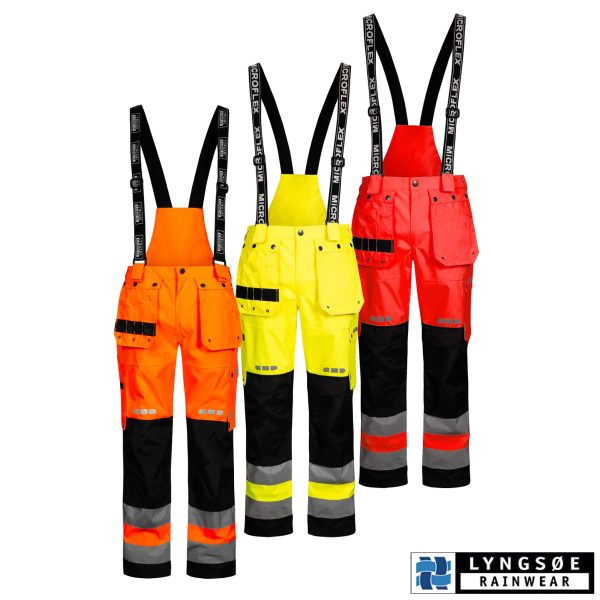 Hi-Vis Atmungsaktive Regenhose FOX9083